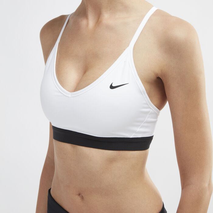 Buy Nike Women's Indy Sports Bra White in KSA -SSS