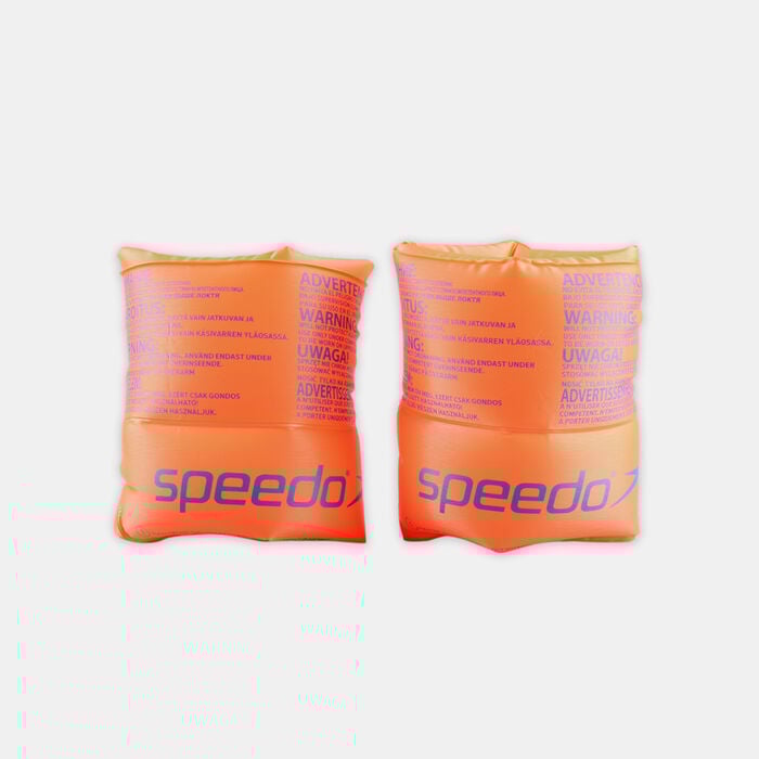 Speedo Kids' Roll Up Armbands Orange Speedo Kids' Roll Up Armbands Orange image number 0