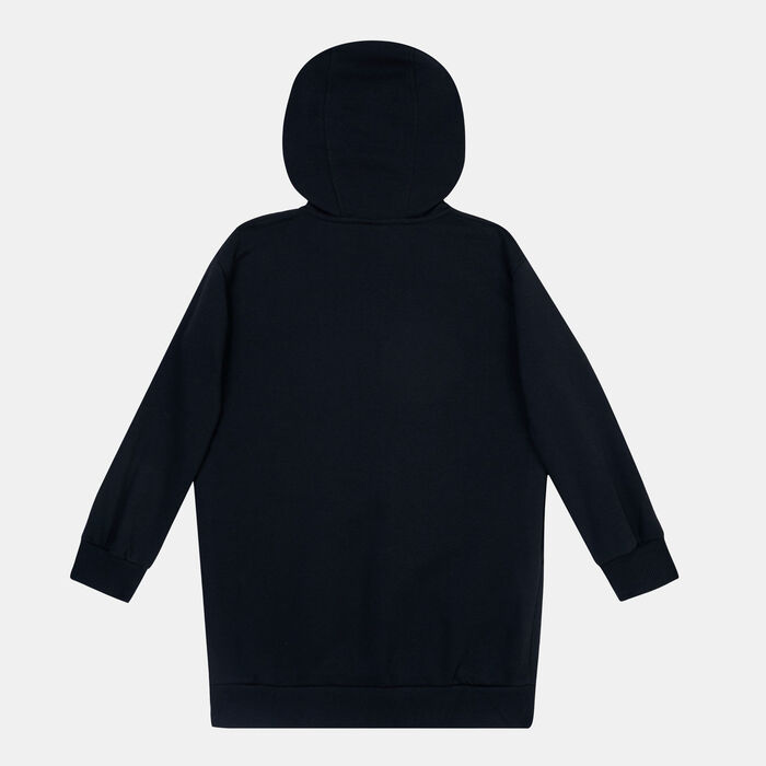 Nike Sportswear Club Fleece Hoodie Dress (Older Kids) Black image number 1