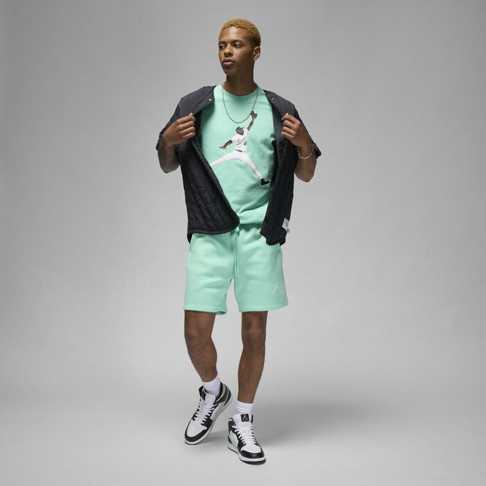 Jordan Men's Flight MVP T-Shirt Green Jordan Men's Flight MVP T-Shirt Green image number 5