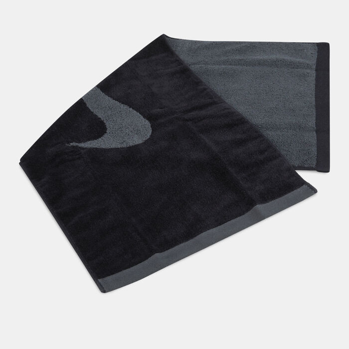 Nike Sports Towel (M) Black Nike Sports Towel (M) Black image number 0