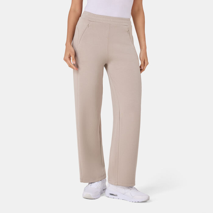 Sun and Sand Sports Women's Wide Leg Pants Beige Sun and Sand Sports Women's Wide Leg Pants Beige image number 0