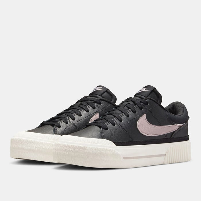 Nike Women's Court Legacy Lift Shoes Grey Nike Women's Court Legacy Lift Shoes Grey image number 1