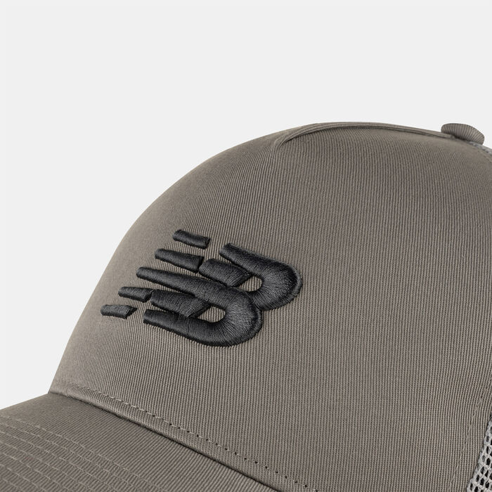 New Balance Men's Liftstyle Athletics Trucker Cap Grey New Balance Men's Liftstyle Athletics Trucker Cap Grey image number 2