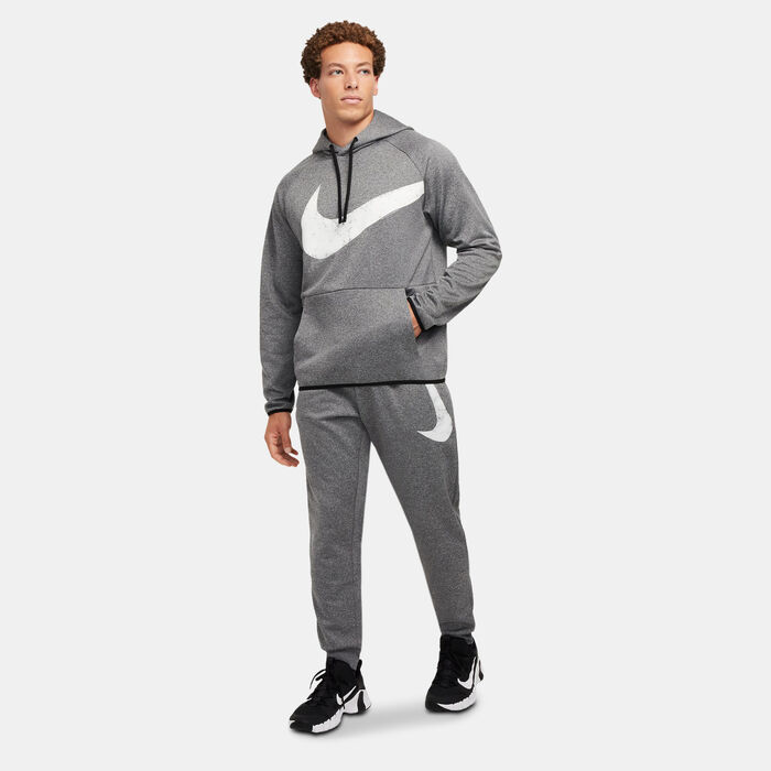 Nike Men's Therma-FIT Training Hoodie Grey Nike Men's Therma-FIT Training Hoodie Grey image number 2