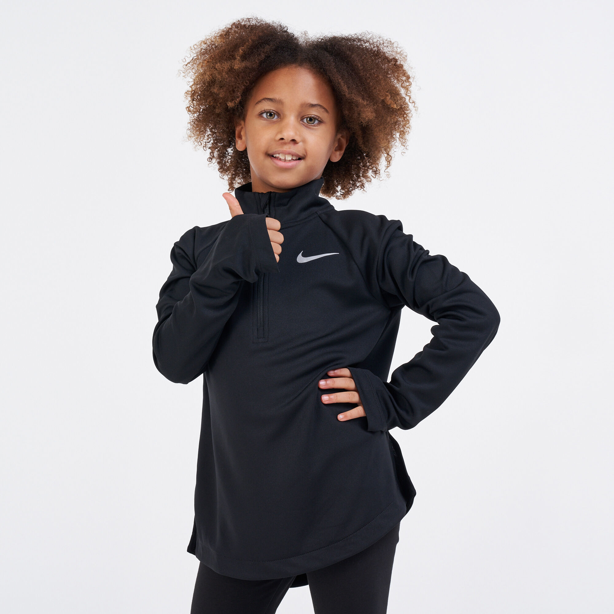 Kids nike half zip sale