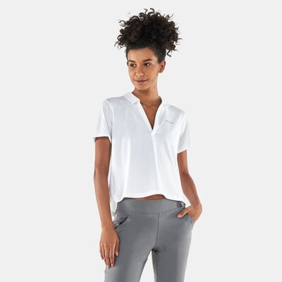 Columbia Women's Sun Trek™ Polo Shirt White Columbia Women's Sun Trek™ Polo Shirt White