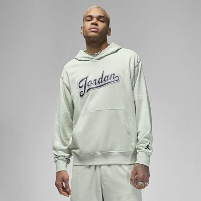 Jordan Men's Flight MVP Fleece Hoodie Green Jordan Men's Flight MVP Fleece Hoodie Green