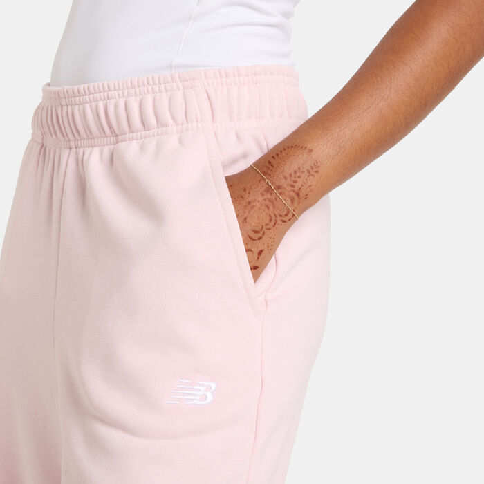New Balance Women's Sport Essentials French Terry Sweatpants Pink image number 3