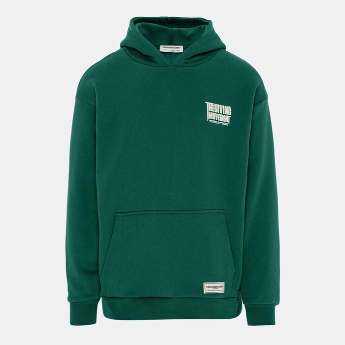 The Giving Movement Men's Printed Hoodie Green The Giving Movement Men's Printed Hoodie Green image number 0