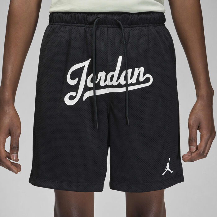 Jordan Men's Flight MVP Mesh Shorts Green Jordan Men's Flight MVP Mesh Shorts Green image number 1