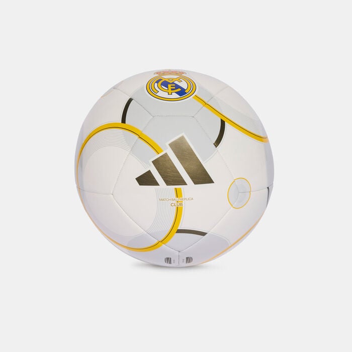 adidas Real Madrid Home Club Football White adidas Real Madrid Home Club Football White image number 0