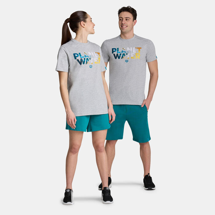 Arena Planet Water T-Shirt Grey Arena Planet Water T-Shirt Grey image number 3