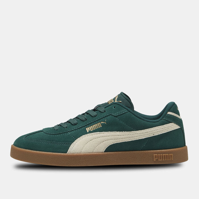 PUMA Men's Club II Era Suede Shoes Green image number 0