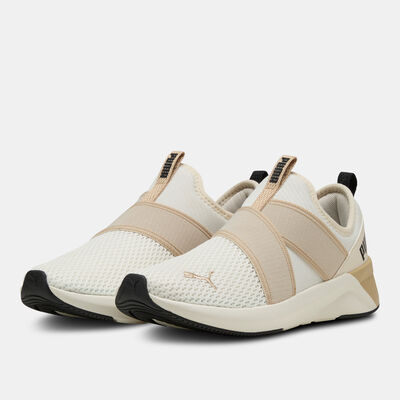 PUMA Women's SOFTRIDE Harli Running Slip-On Shoes Black