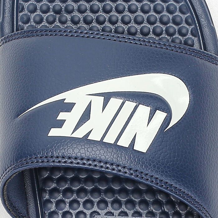 Nike Men's Benassi JDI Slides Black Nike Men's Benassi JDI Slides Black image number 4