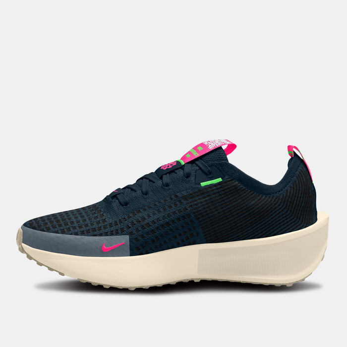 Nike Women's Interact Road Running Shoes Blue Nike Women's Interact Road Running Shoes Blue image number 1