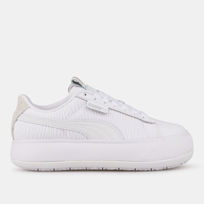 PUMA Women's Suede Mayu Shoe White image number 0