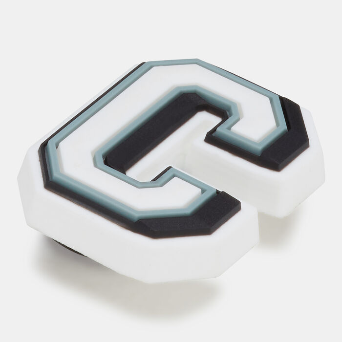 Crocs Letter C Shoe Charm Multi-Color Crocs Letter C Shoe Charm Multi-Color image number 1