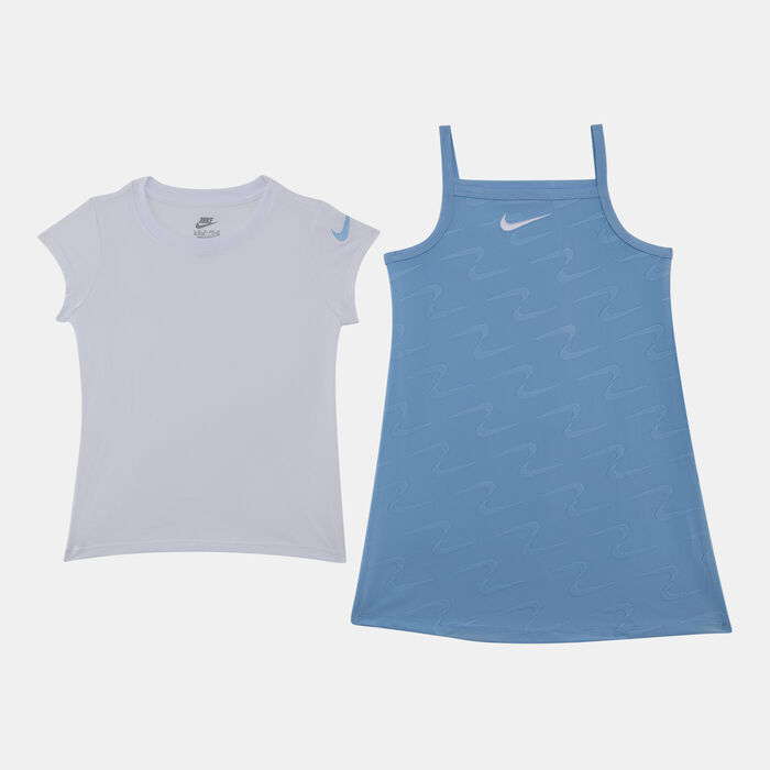 Nike Kids'Swoosh Motion 2-Piece Set Blue Nike Kids'Swoosh Motion 2-Piece Set Blue image number 1