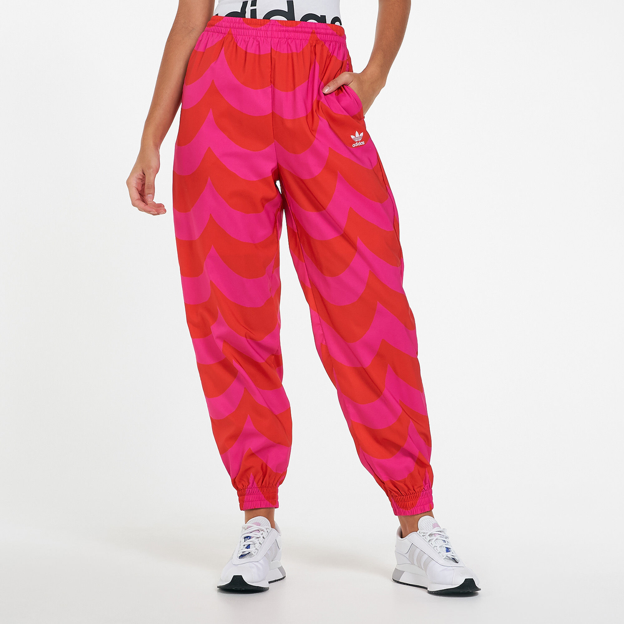 Buy adidas Women's Marimekko Cuffed Woven Track Pants in Saudi Arabia | SSS