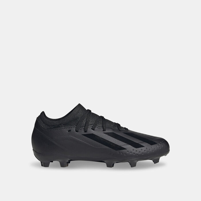 adidas Kids' X Crazyfast Injection.3 Firm Ground Football Shoes Black adidas Kids' X Crazyfast Injection.3 Firm Ground Football Shoes Black image number 0