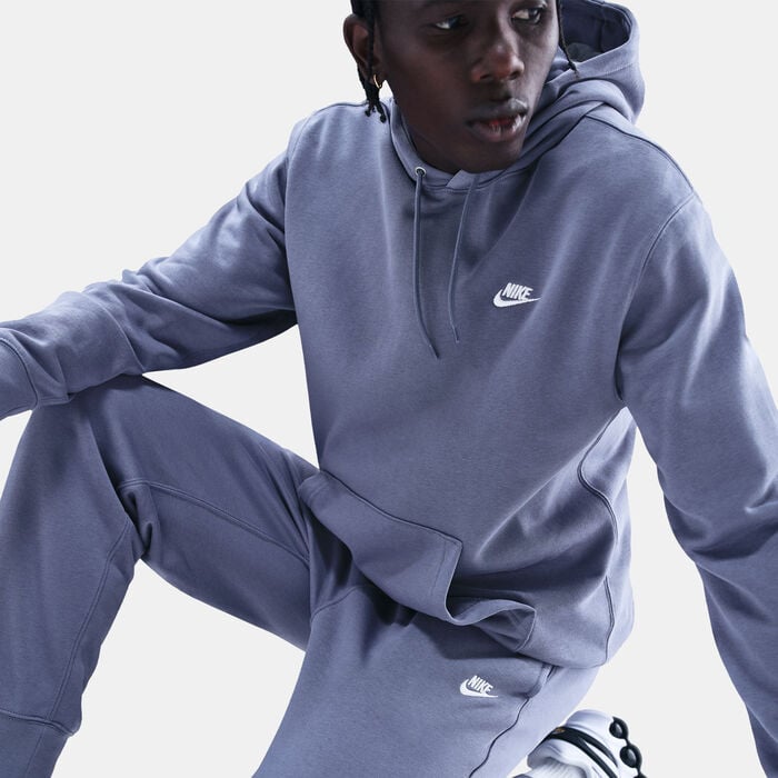 Nike Men's Club French Terry Joggers Blue Nike Men's Club French Terry Joggers Blue image number 4