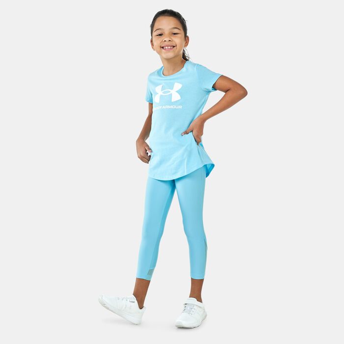 Under Armour Kids' UA Sportstyle Graphic T-Shirt Blue Under Armour Kids' UA Sportstyle Graphic T-Shirt Blue image number 2
