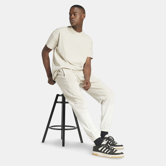 adidas Men's ALL SZN T-Shirt Beige adidas Men's ALL SZN T-Shirt Beige image number 2
