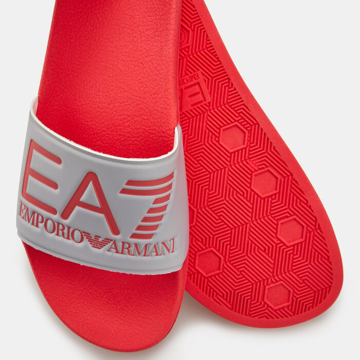 EA7 Emporio Armani EA7 Seaworld Visibility Slides Red EA7 Emporio Armani EA7 Seaworld Visibility Slides Red image number 2