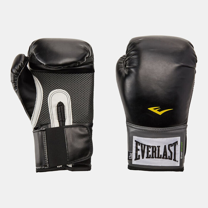Everlast Pro Style Training Boxing Gloves Black Everlast Pro Style Training Boxing Gloves Black image number 0