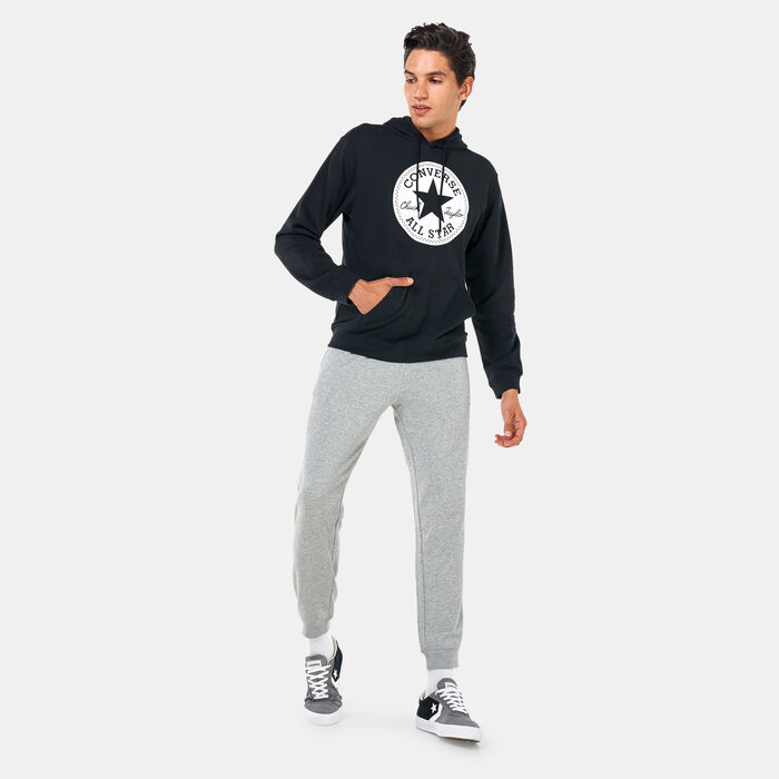Converse Chuck Taylor All Star Logo Hoodie Black Converse Chuck Taylor All Star Logo Hoodie Black image number 2