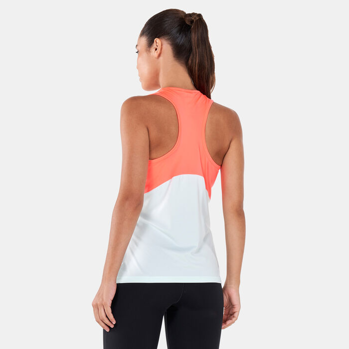adidas Women's Tennis Aeroknit Y Tank Top Pink image number 1