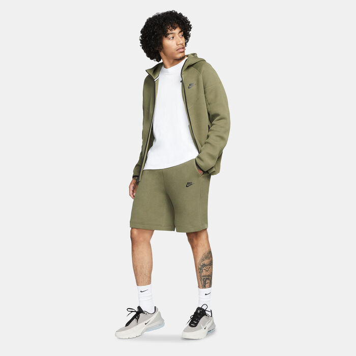 Buy Nike Men's Sportswear Tech Fleece Shorts Brown in KSA -SSS
