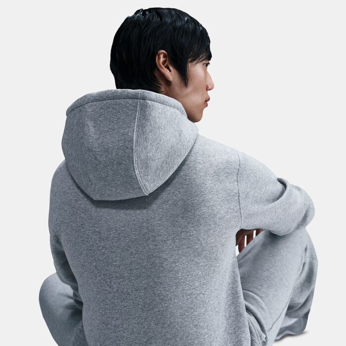 Nike Men's Club Fleece Full-Zip Hoodie Grey Nike Men's Club Fleece Full-Zip Hoodie Grey image number 4