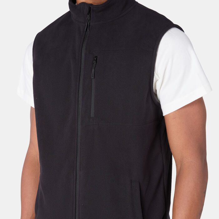 Sun and Sand Sports Men's Fleece Gilet Black image number 3