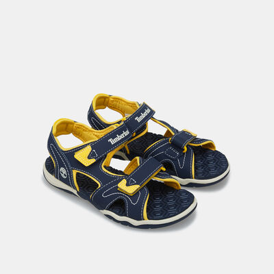 Timberland Kids' Adventure Seeker 2-Strap Sandal (Younger Kids) Blue Timberland Kids' Adventure Seeker 2-Strap Sandal (Younger Kids) Blue