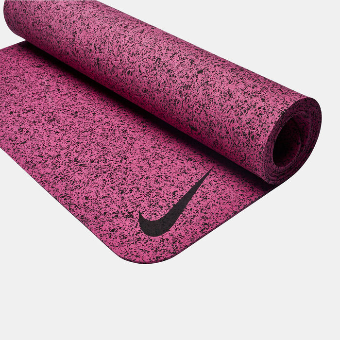 Nike Flow Yoga Mat (4mm) Pink Nike Flow Yoga Mat (4mm) Pink image number 1