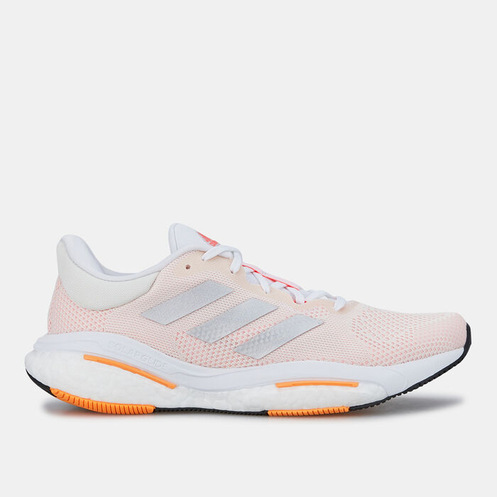 adidas Women's Solarglide 5 Running Shoe Pink image number 0