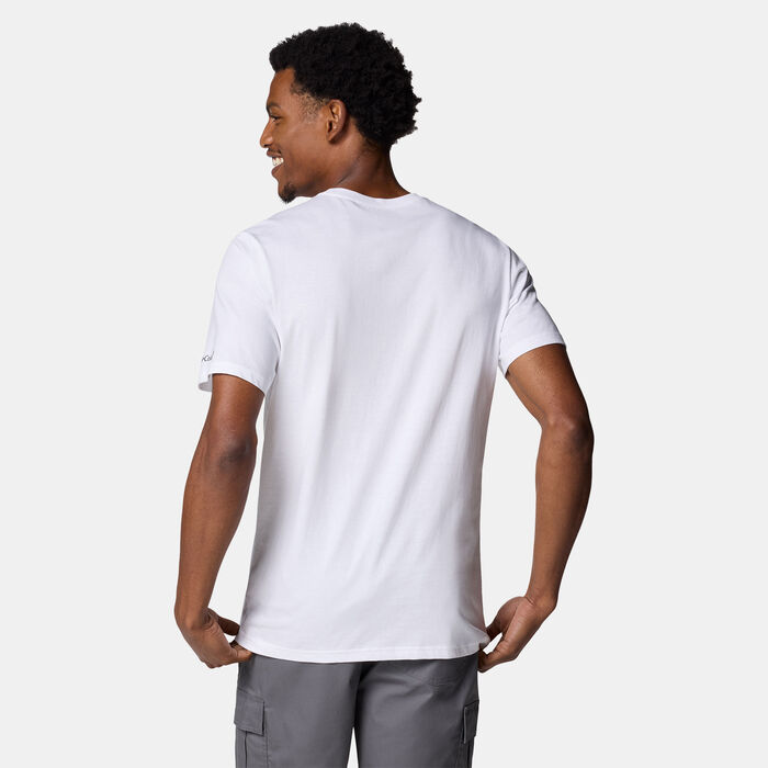 Columbia Men's Rapid Ridge™ Graphic T-Shirt White Columbia Men's Rapid Ridge™ Graphic T-Shirt White image number 1
