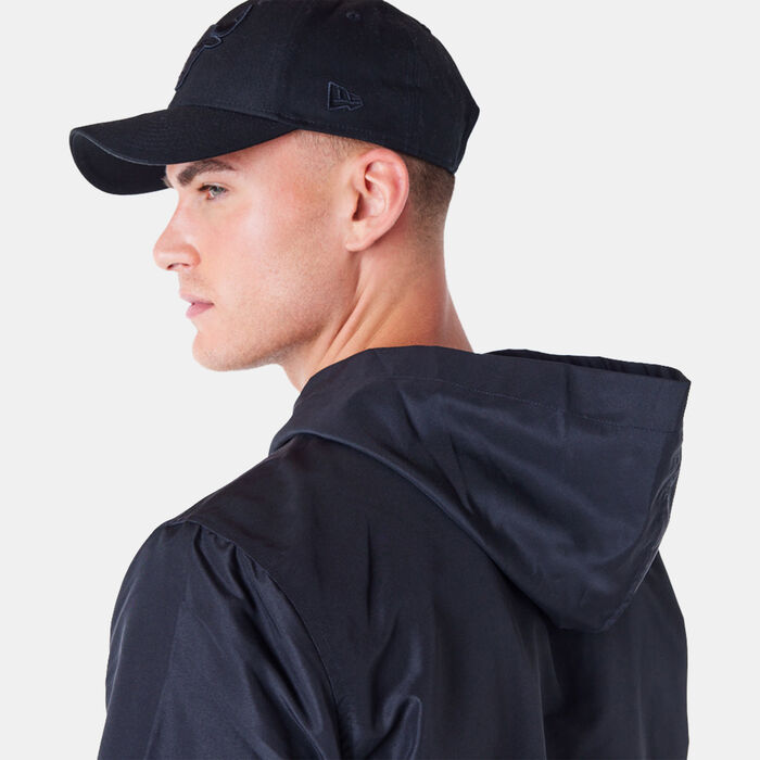 New Era Men's NBA Chicago Bulls Graphic Full-Zip Hoodie Black image number 3