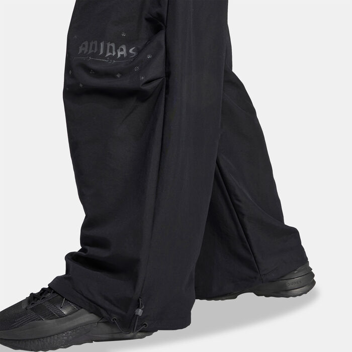adidas Women's Bloom Sky Print Parachute Track Pants Black adidas Women's Bloom Sky Print Parachute Track Pants Black image number 3