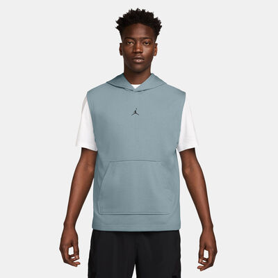 Jordan Men's Sport Crossover Dri-FIT Sleeveless Hoodie Grey