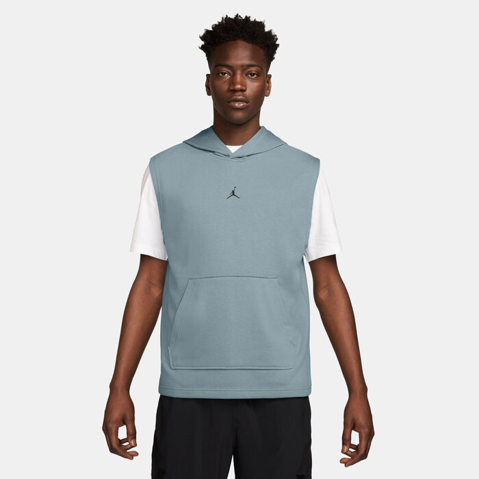 Jordan Men's Sport Crossover Dri-FIT Sleeveless Hoodie Grey image number 0