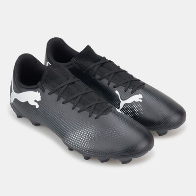 PUMA Men's FUTURE 7 PLAY Multi-Ground Football Shoes Black