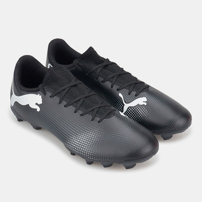 PUMA Men's FUTURE 7 PLAY Multi-Ground Football Shoes Black PUMA Men's FUTURE 7 PLAY Multi-Ground Football Shoes Black image number 1