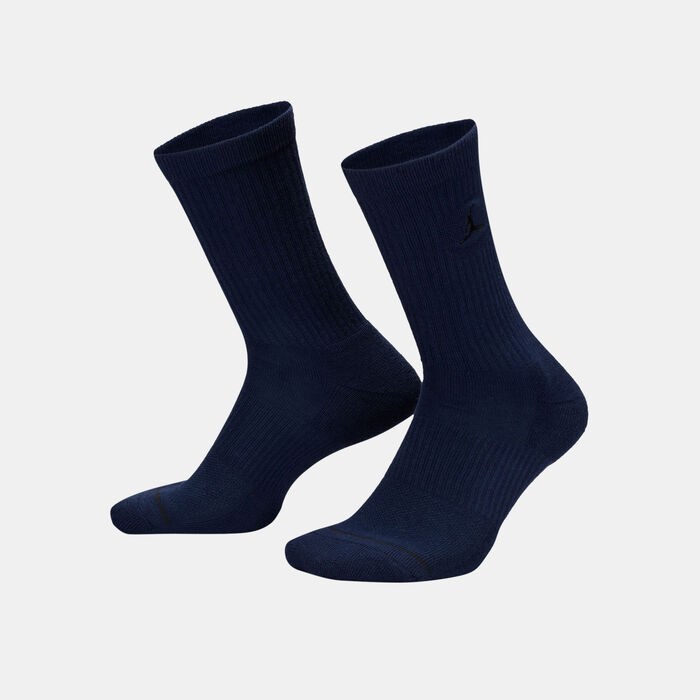 Jordan Everyday Crew Socks (3 Pairs) Multi-Color image number 2
