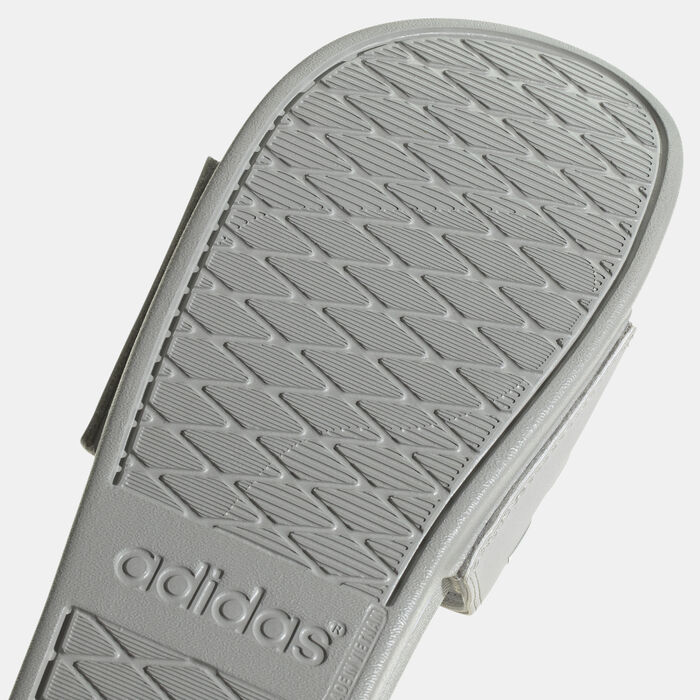 adidas Women's Adilette Comfort Slides Grey adidas Women's Adilette Comfort Slides Grey image number 5