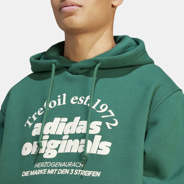 adidas Originals Men's Graphic Hoodie Green image number 3