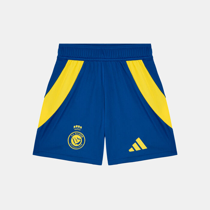 adidas Kids' Al Nassr 24/25 Home Football Shorts yellow image number 0